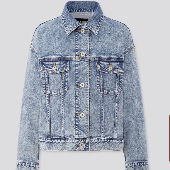 Uniqlo Jackets & Coats | Uniqlo Oversized Denim Jacket Nwt | Poshmark
